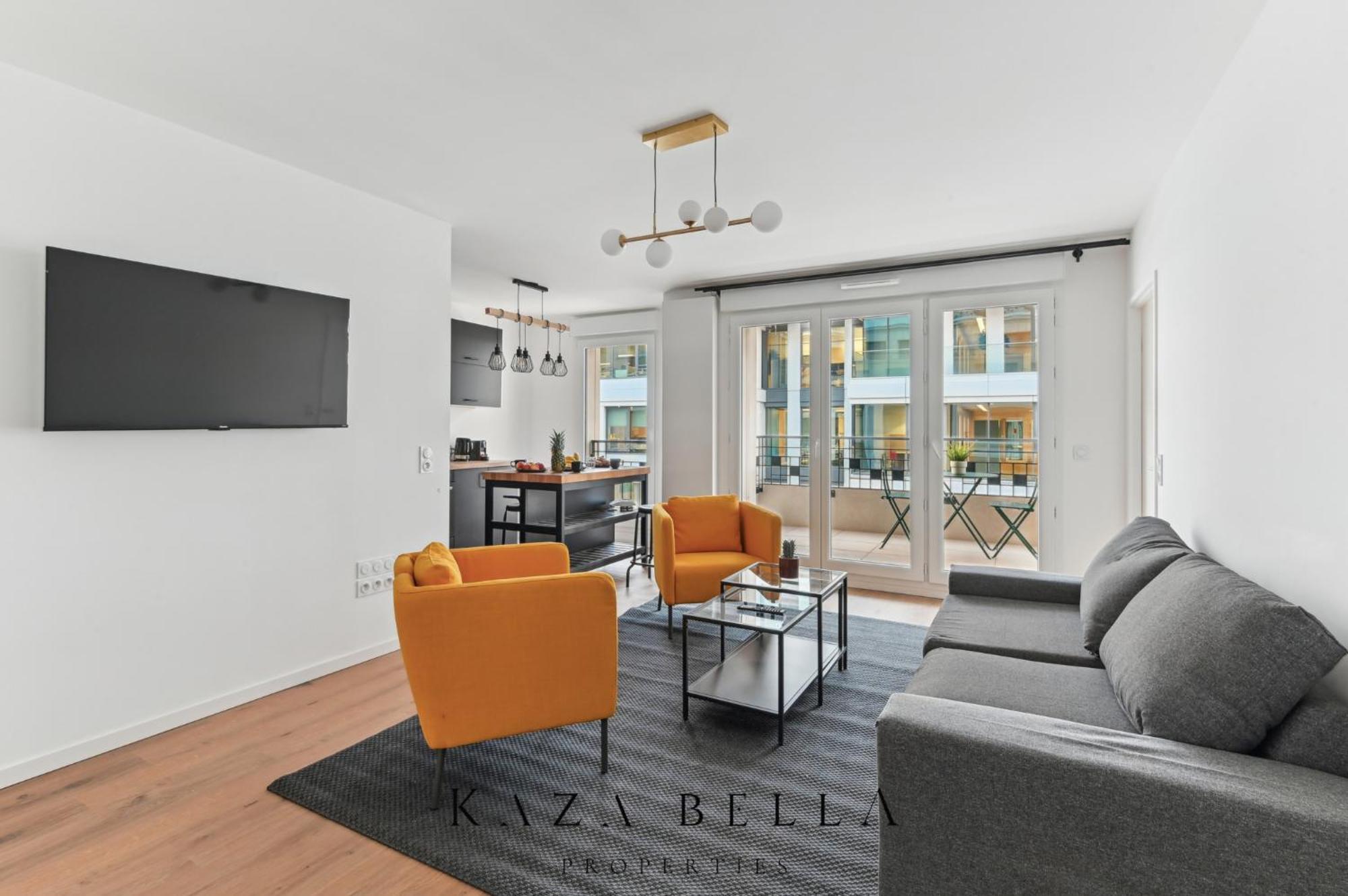 Kaza Bella - Saint Ouen Beautiful Apartment Buitenkant foto